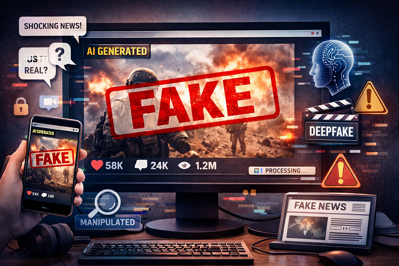 Kada veštačka inteligencija postane ratni reporter .